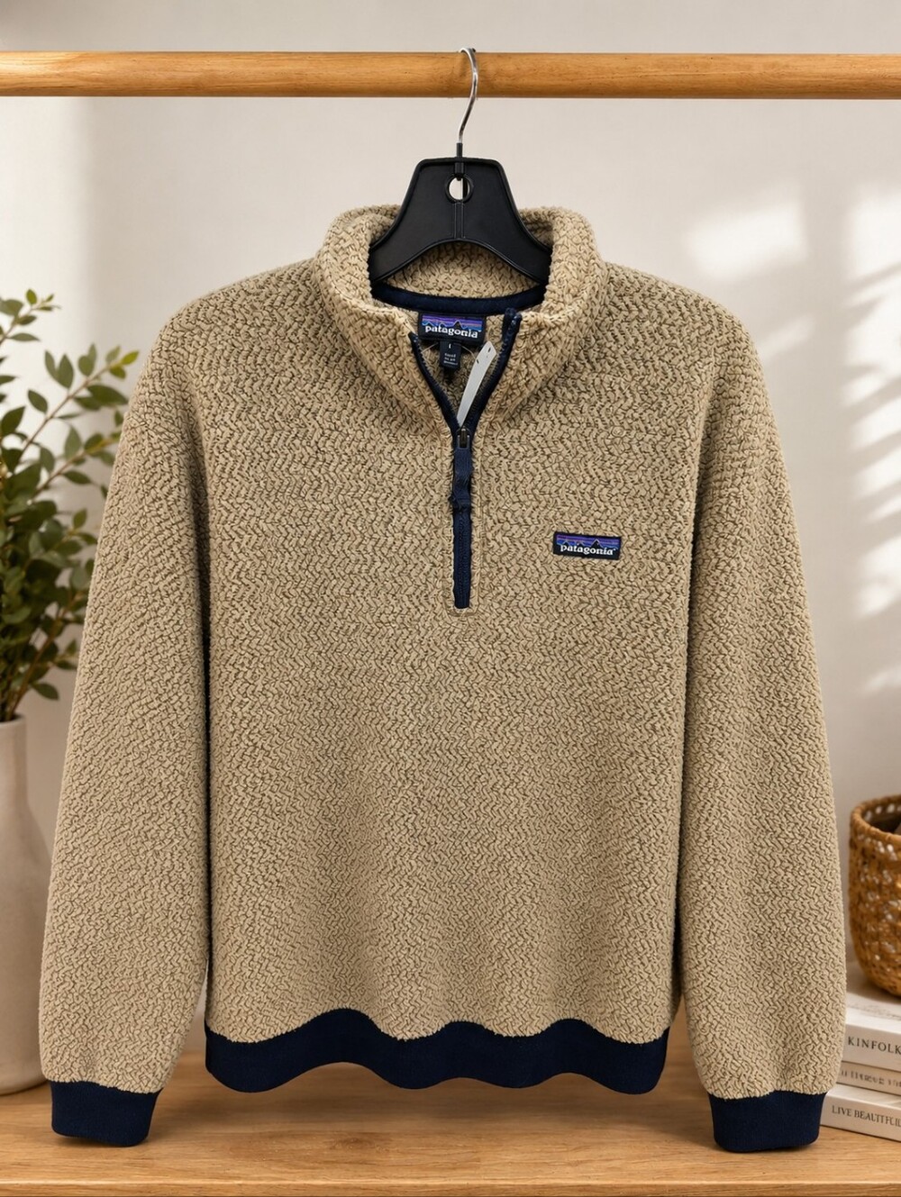 Patagonia Woolyester Fleece Pullover Mens Large